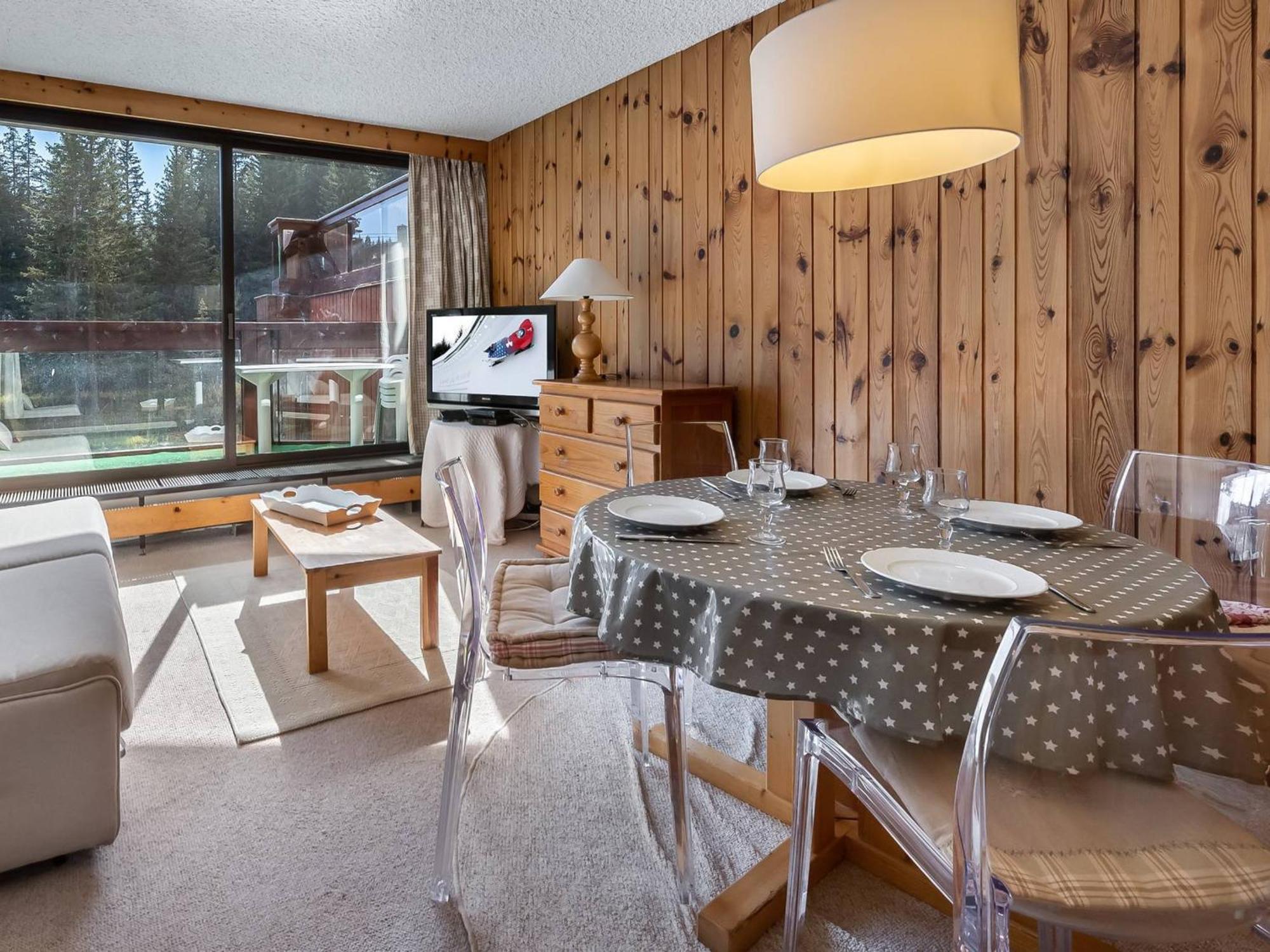 Charmant Appartement Avec Balcon Sud, Au Pied Des Pistes A Courchevel 1850 - Fr-1-564-41 外观 照片