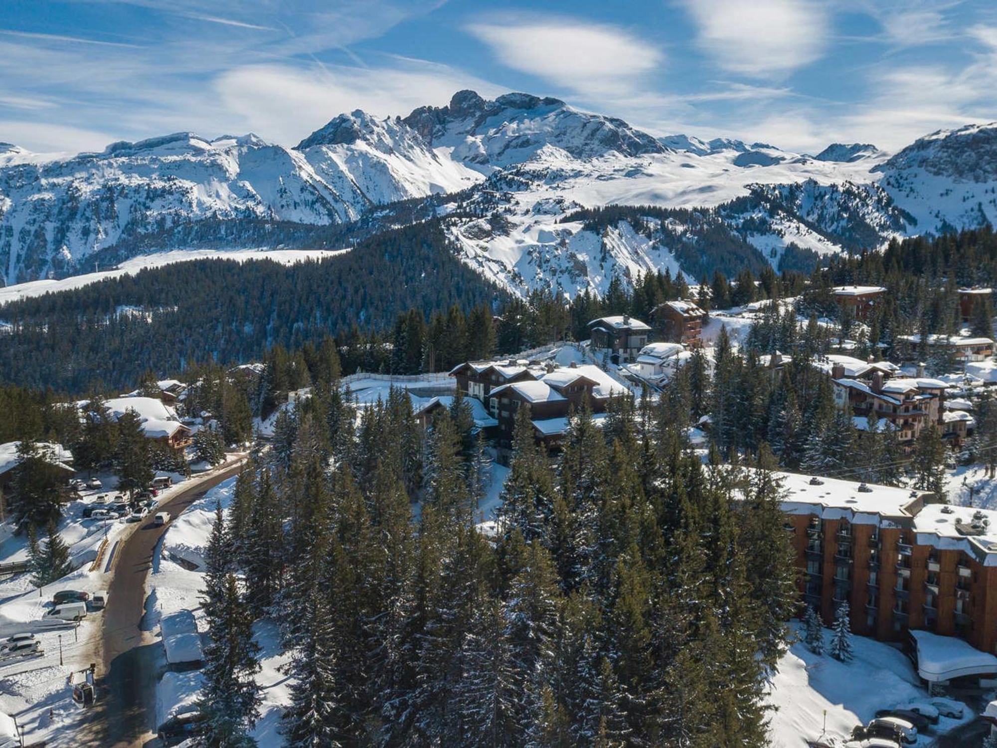 Charmant Appartement Avec Balcon Sud, Au Pied Des Pistes A Courchevel 1850 - Fr-1-564-41 外观 照片